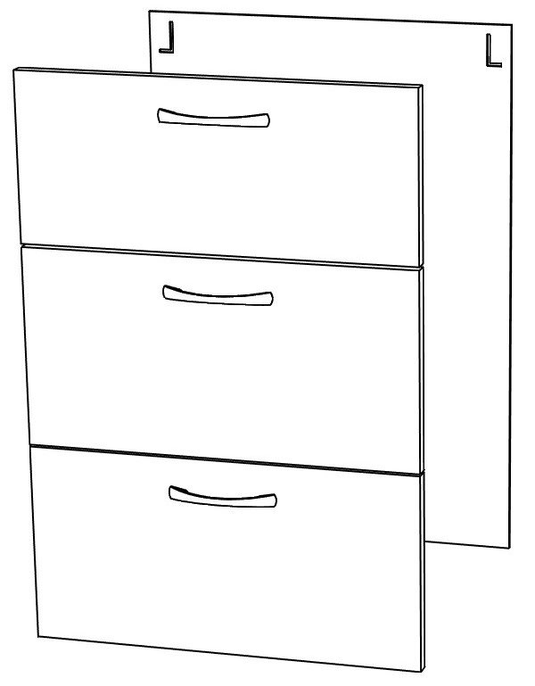 Ф/лдсп Джаз С 500 3 ящ