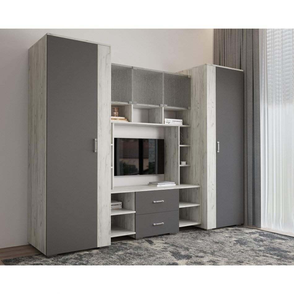 Гостиная МЛ - 9 (2600) Гостиная МЛ - 9 (2600)