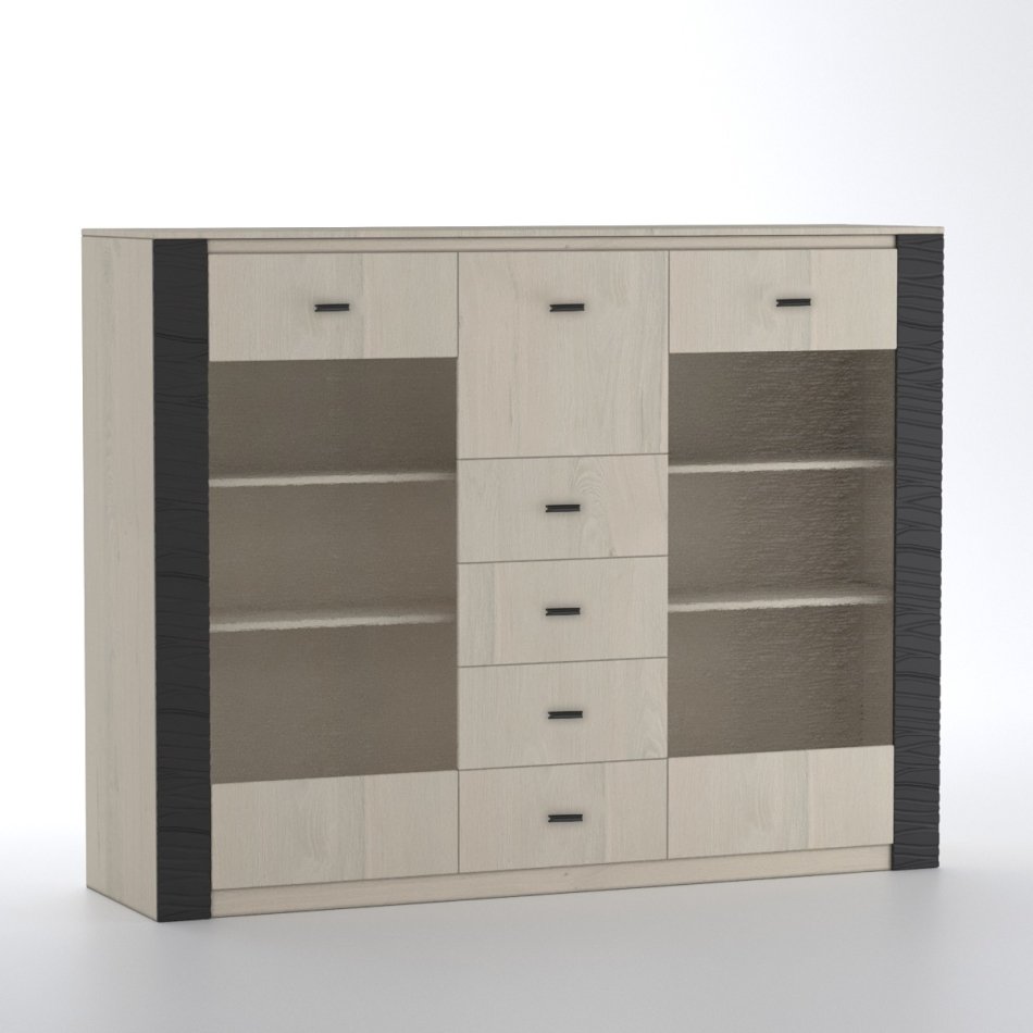 Гамма №14 комод витрина 1600 МЛ Гамма №14 комод витрина 1600 МЛ