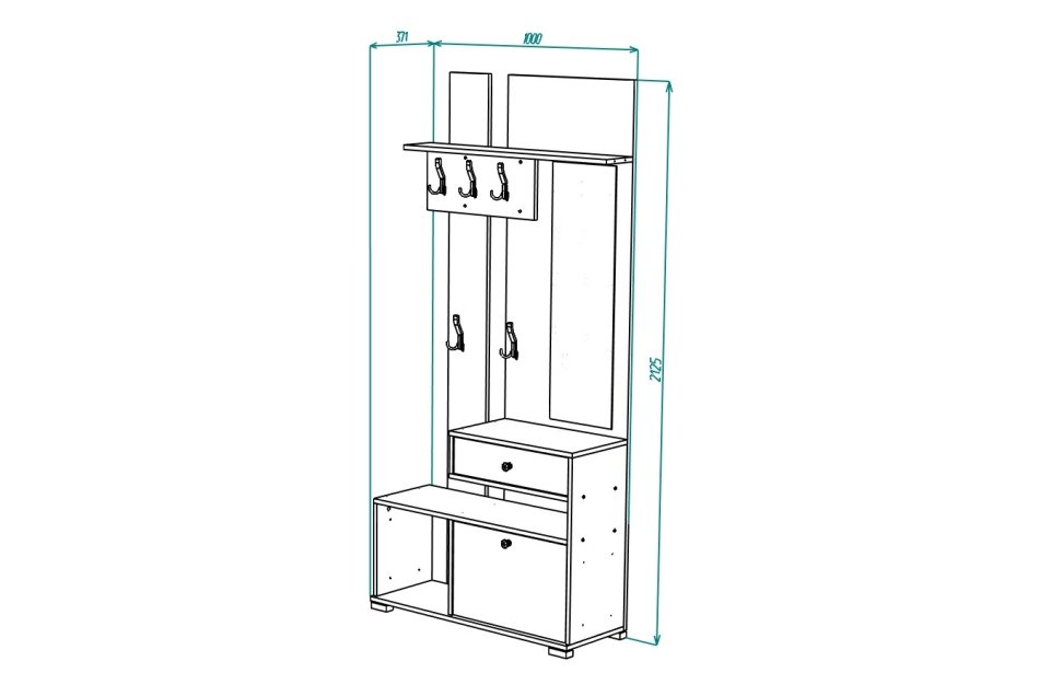 Прихожая МЛ - 1