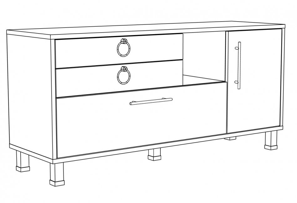 Тумба под ТВ МЛ-2