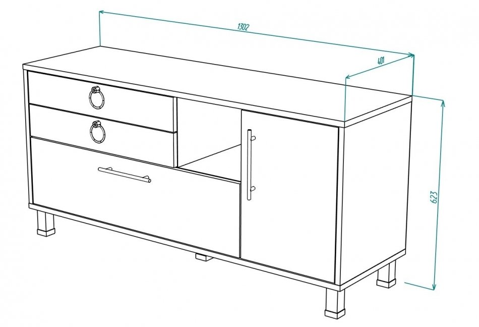 Тумба под ТВ МЛ-2