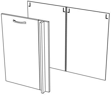 Ф/лдсп Джаз С 1000 угол