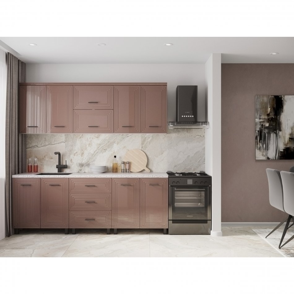 Кухня ЕВА 2,20 м (без столешницы) Кухня ЕВА 2,20 м (без столешницы)