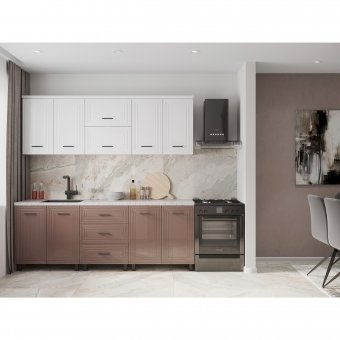 Кухня  ЕВА  2,20 м  (без столешницы)