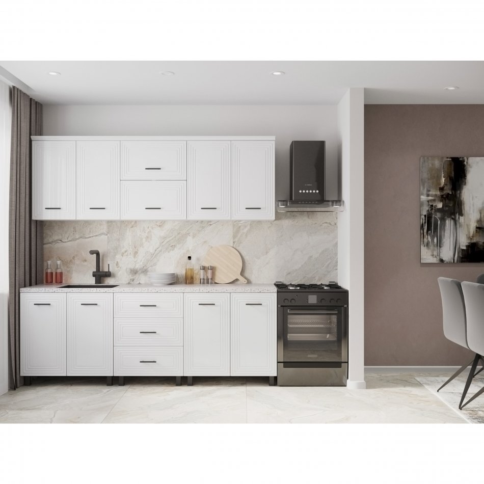 Кухня ЕВА 2,20 м (без столешницы) Кухня ЕВА 2,20 м (без столешницы)