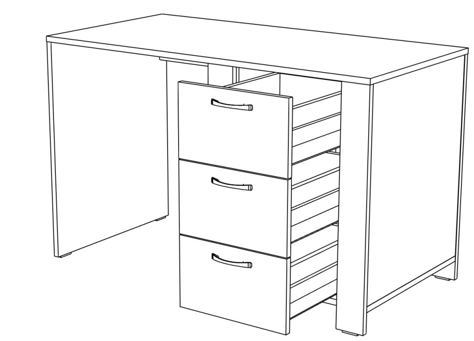 ВЕГА №15 Стол письменный ВЕГА №15 Стол письменный