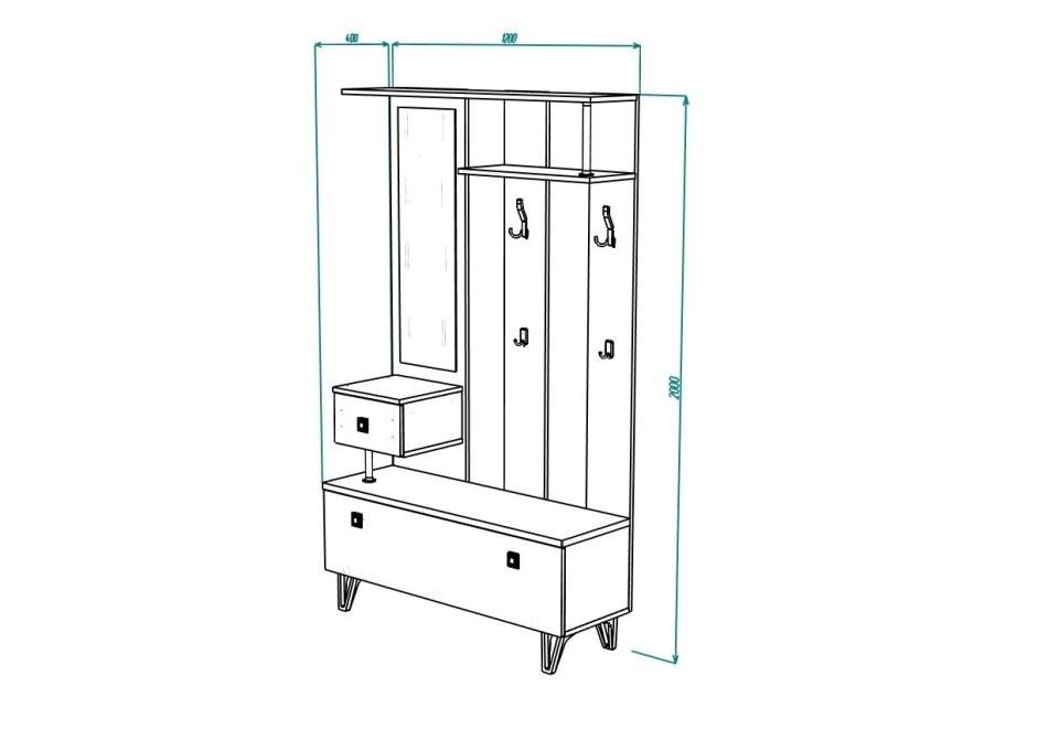 МИРА №10 прихожая МИРА №10 прихожая