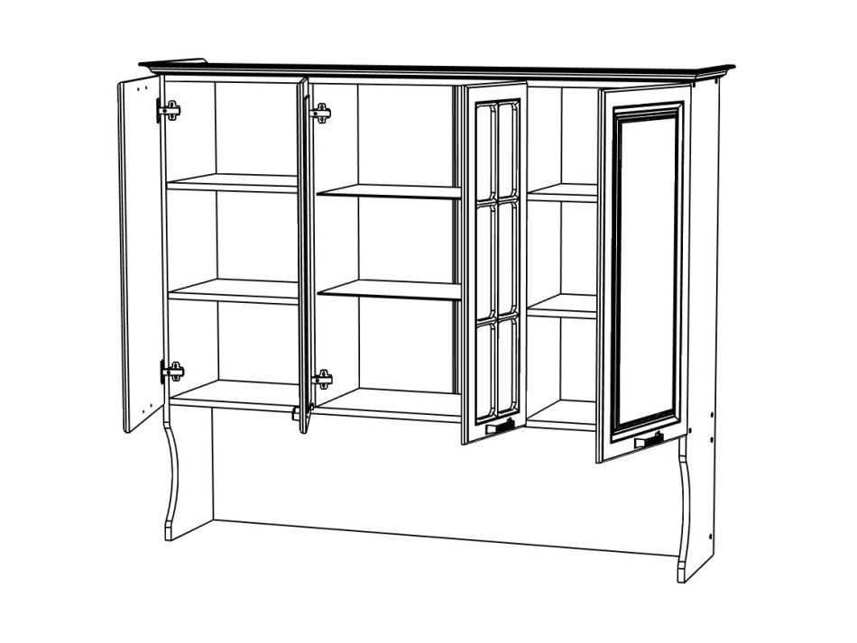 ЛИВЕРПУЛЬ Буфет 1 шкаф ЛИВЕРПУЛЬ Буфет 1 шкаф