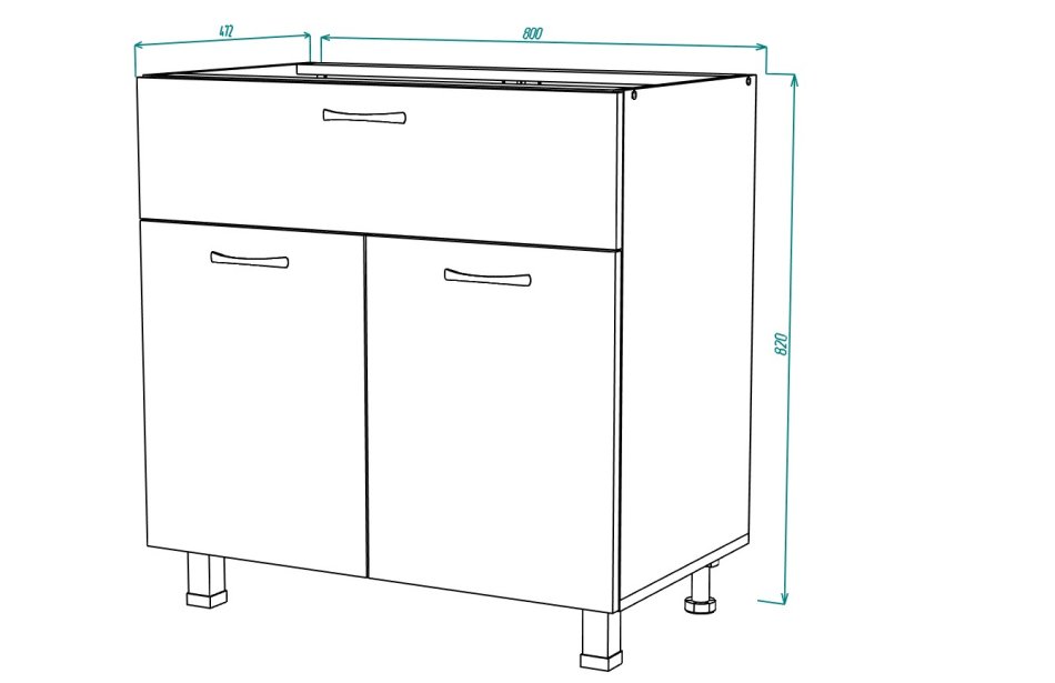 Омега С 800 1ящ+2дв