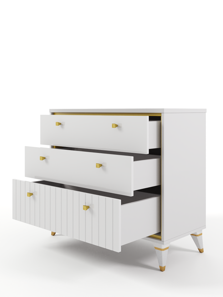 ВАЛЕНСИЯ № 8 Комод глянец