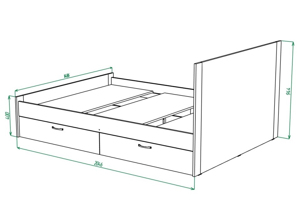 ВЕГА №18 Кровать (140*200)