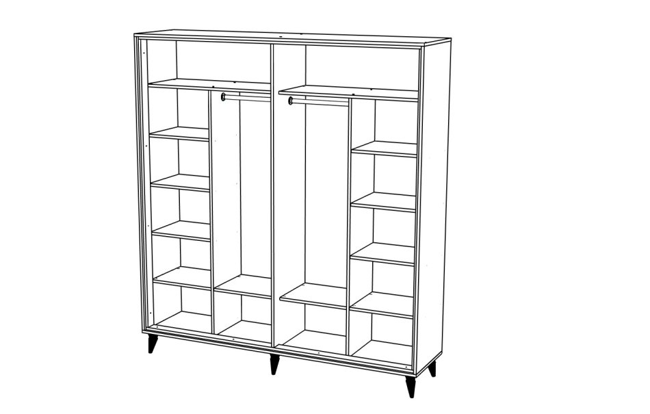 Оскар №10 Шкаф Оскар №10 Шкаф