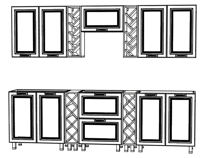 НАБОР № 5 Ева 2,60м НАБОР № 5 Ева 2,60м