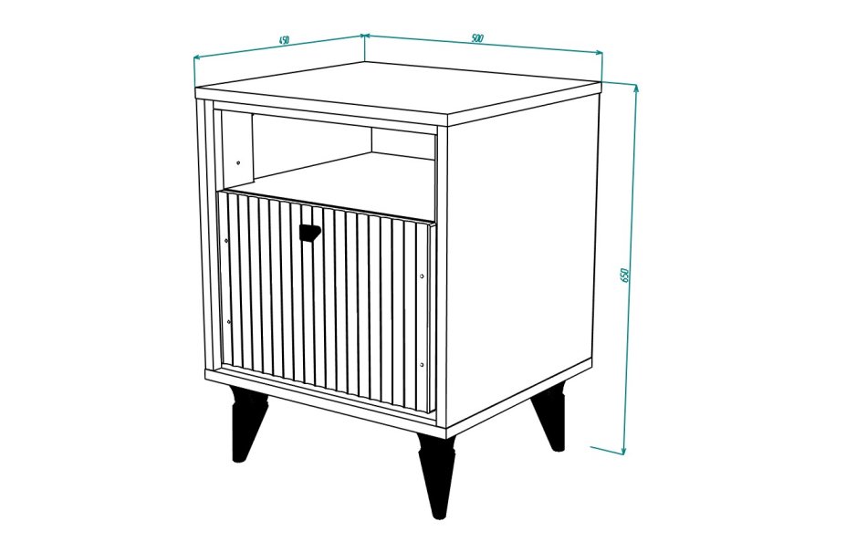 Оскар №11 Тумба прикроватная Оскар №11 Тумба прикроватная