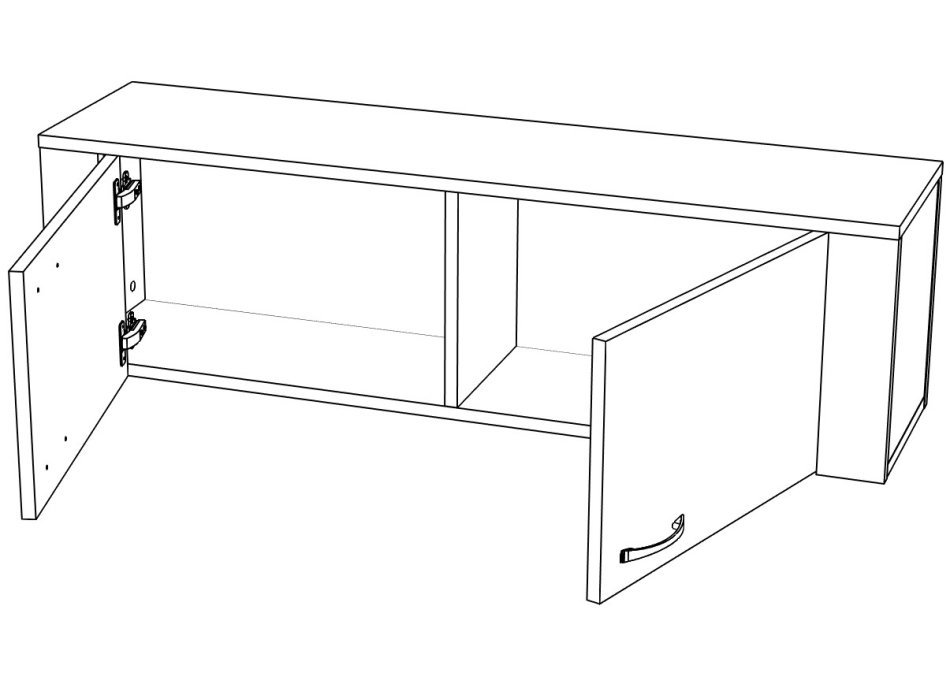 ВЕГА № 7 Тумба навесная 2д ВЕГА № 7 Тумба навесная 2д