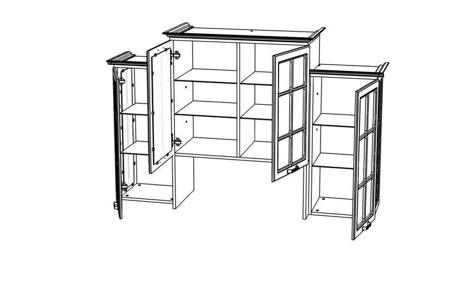 ЛИВЕРПУЛЬ Буфет 5 шкаф