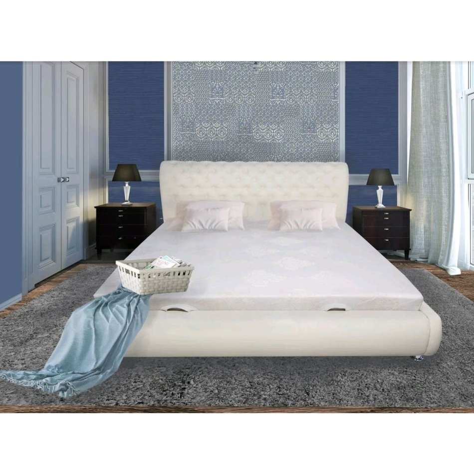 Кровать "КАРМЕН" 1 - 1,8x2,0 К-1 дно ДВП с подъёмным механз(снято) Кровать "КАРМЕН" 1 - 1,8x2,0 К-1 дно ДВП с подъёмным механз(снято)