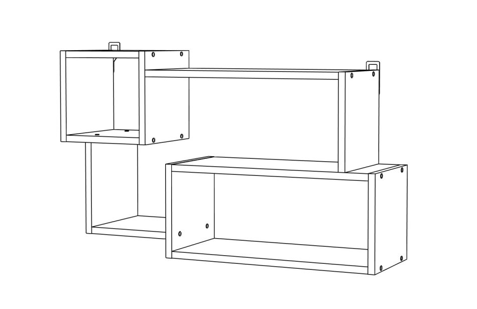 Полка МЛ- 2 (920*550) Полка МЛ- 2 (920*550)