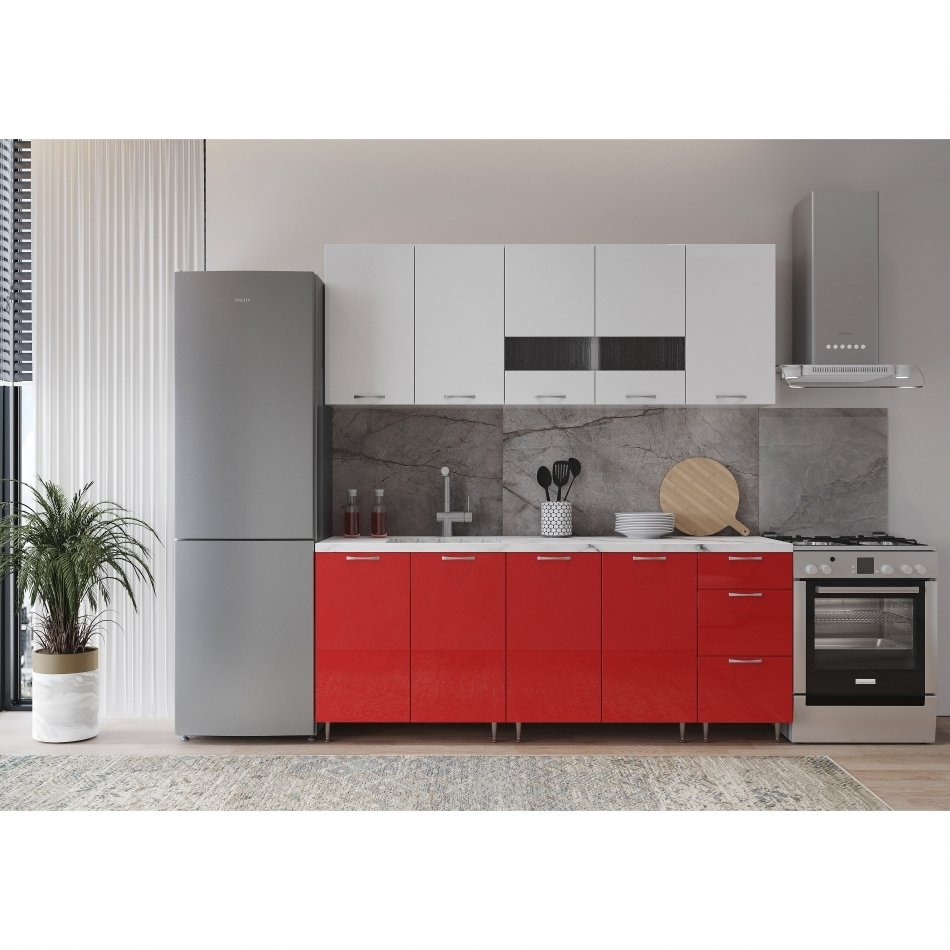 Кухня АГТ 2,0 м (720) (без столешницы) Кухня АГТ 2,0 м (720) (без столешницы)