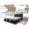 Кровать "КАРМЕН" 1 - 1,4x2,0 К-1 дно ДВП (снято)