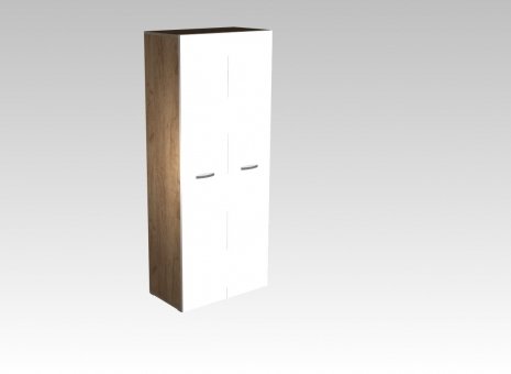 Шкаф двухстворчатый МЛ-1(модульная система №1 шкаф), Собран