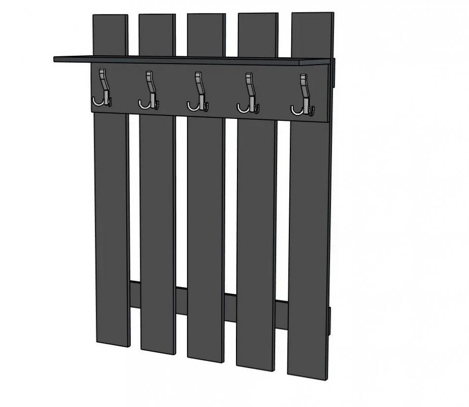 Вешалка № 3 1000*1300*220 Вешалка № 3 1000*1300*220