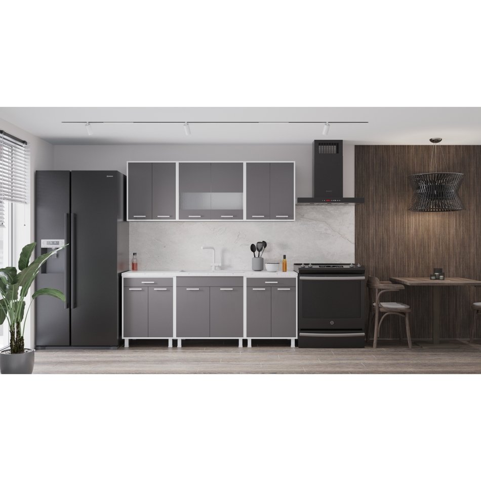 Кухня Омега - 5 (2,00м)(без столешницы) Кухня Омега - 5 (2,00м)(без столешницы)