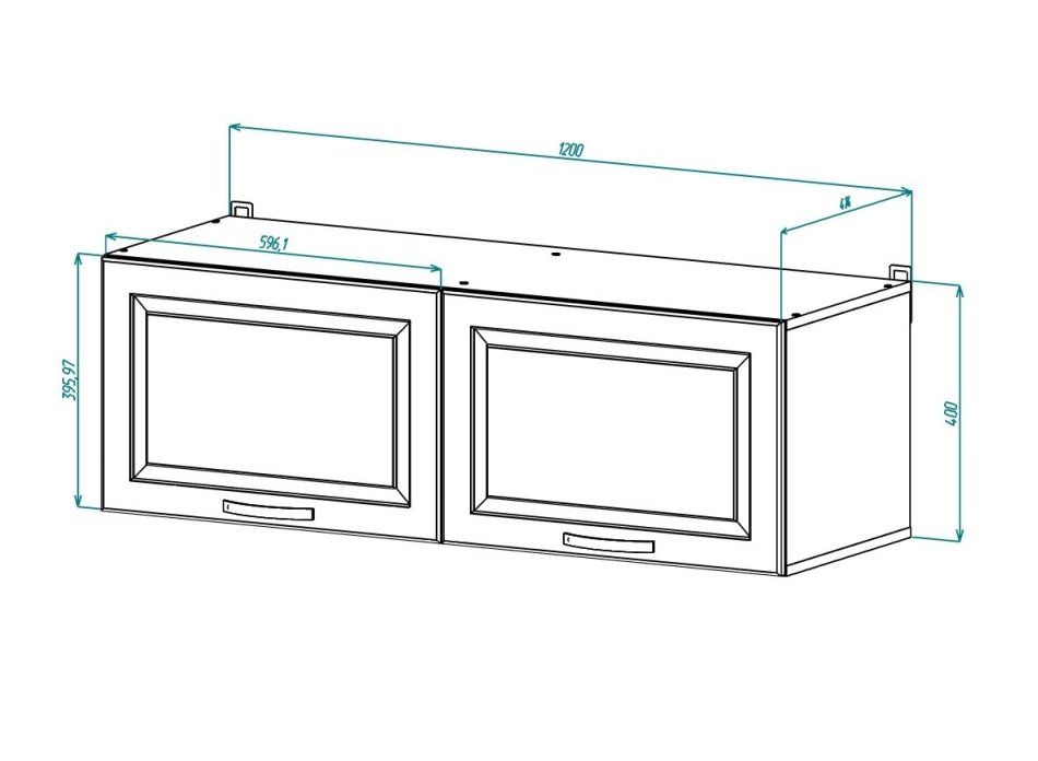 Ливерпуль № 31 Шкаф навесной (1200)