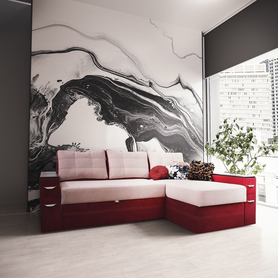 Мягкий угол ''КОМПАКТ" 7/2 правый К-3 TFK