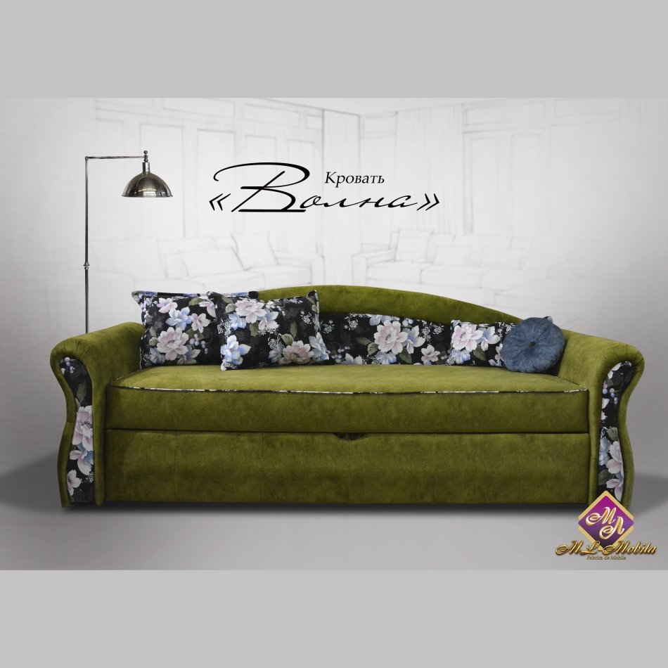 Кровать "ВОЛНА" К-1 TFK (снято) Кровать "ВОЛНА" К-1 TFK (снято)