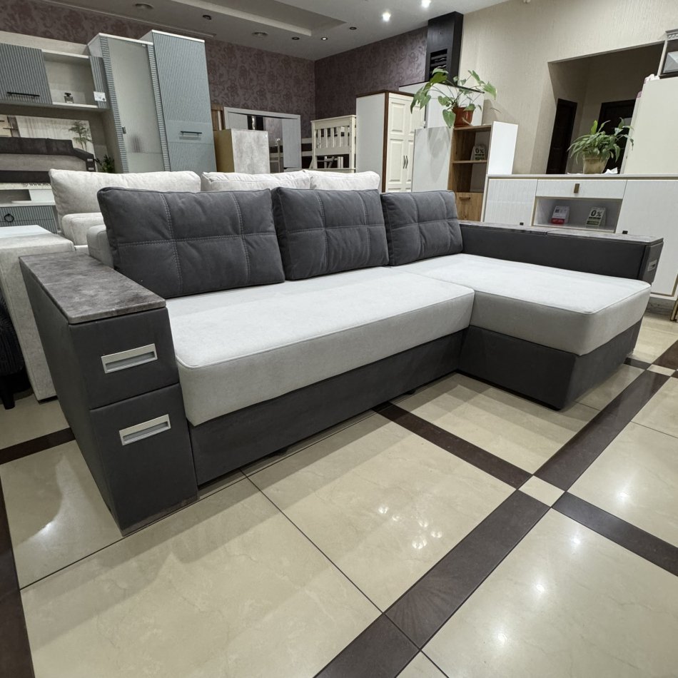 Мягкий угол ЕВРОкомпакт 7/2 правый ЛДСП, Собран Мягкий угол ЕВРОкомпакт 7/2 правый ЛДСП, Собран