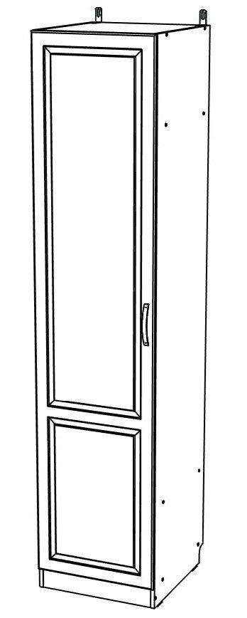 Ливерпуль № 17 Шкаф -Пенал 542, Собран