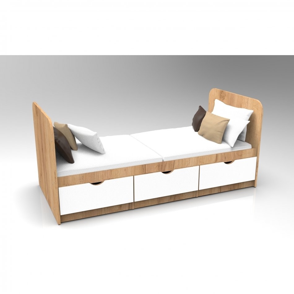 ЮНИОР  2 Кровать (90 х 200)