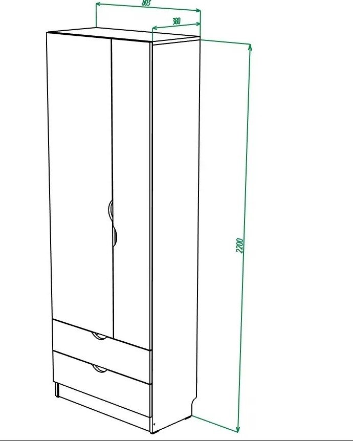 ЮНИОР  5 Шкаф