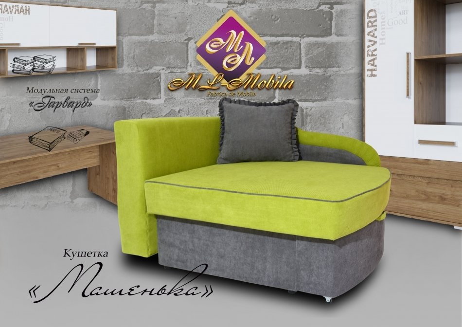 Кровать МАШЕНЬКА левая К-1 Бонель, Собран