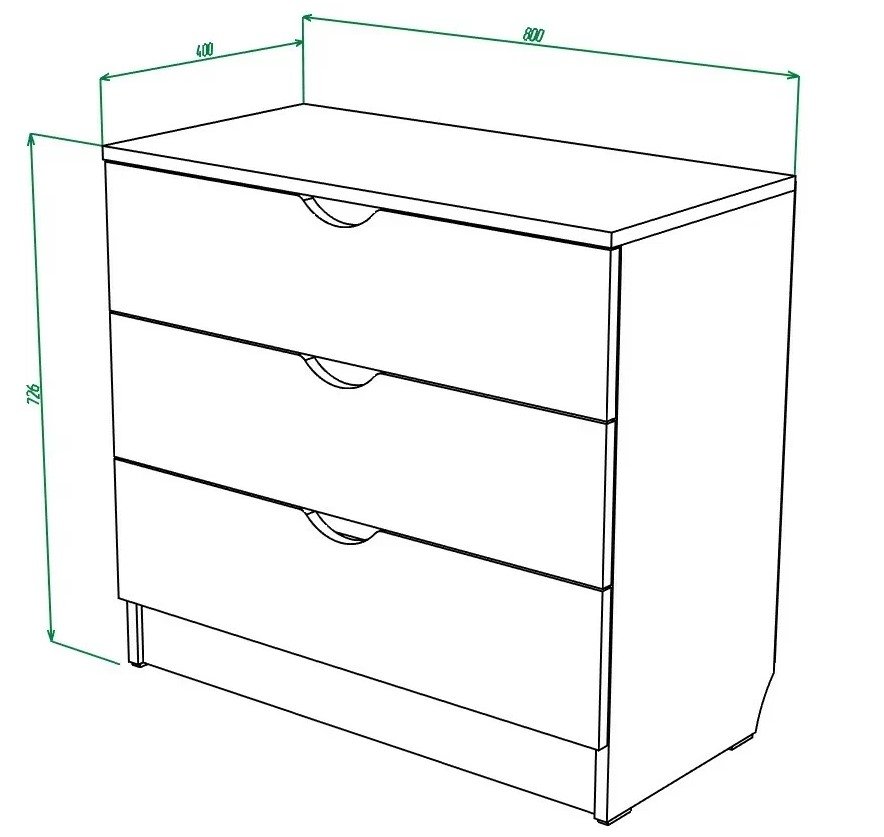 ЮНИОР  6 Комод