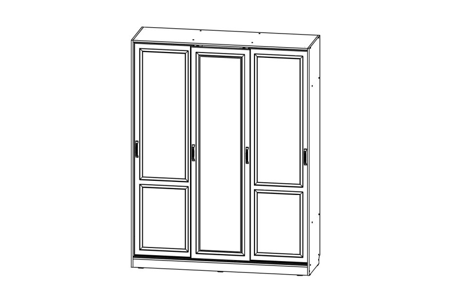 Ливерпуль № 38 Шкаф купе (1700), Собран