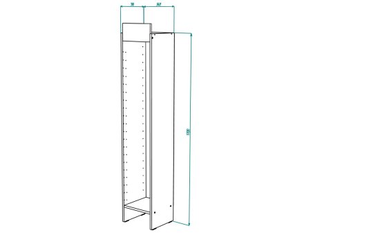 Стелаж  под образцы МДФ