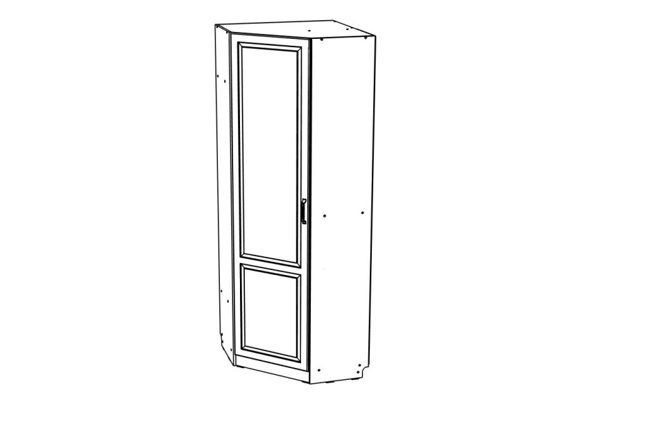 Ливерпуль № 37 Шкаф угловой, Собран