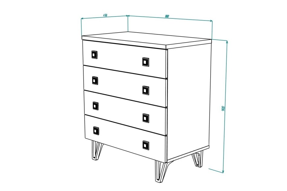 МИРА № 9 комод 800 МИРА № 9 комод 800