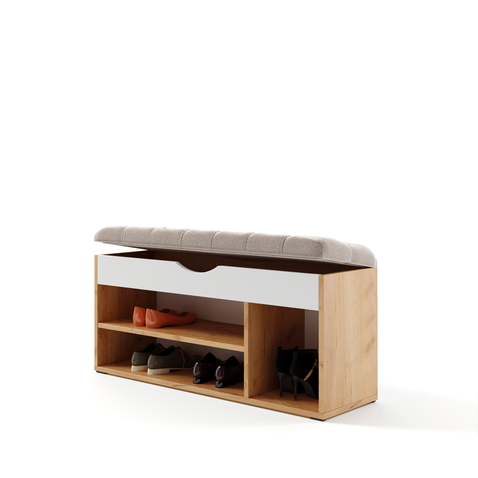 Обувница МЛ - 6 (седушка с пуговицами)