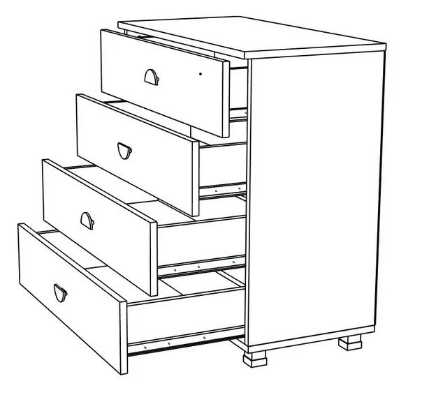 Рио № 9 Комод  800