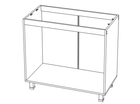 КОРПУС Стол 1000 М угол