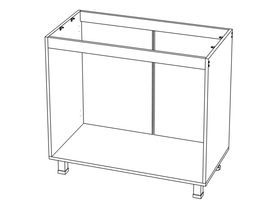 КОРПУС Стол 1000 М угол