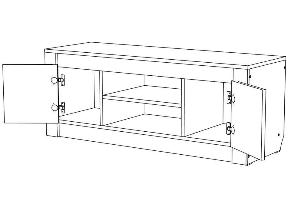 Гамма №20 Тумба ТВ 1300 МЛ Гамма №20 Тумба ТВ 1300 МЛ