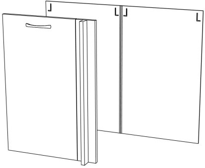 МИРА С1000 угол (фасад) 
