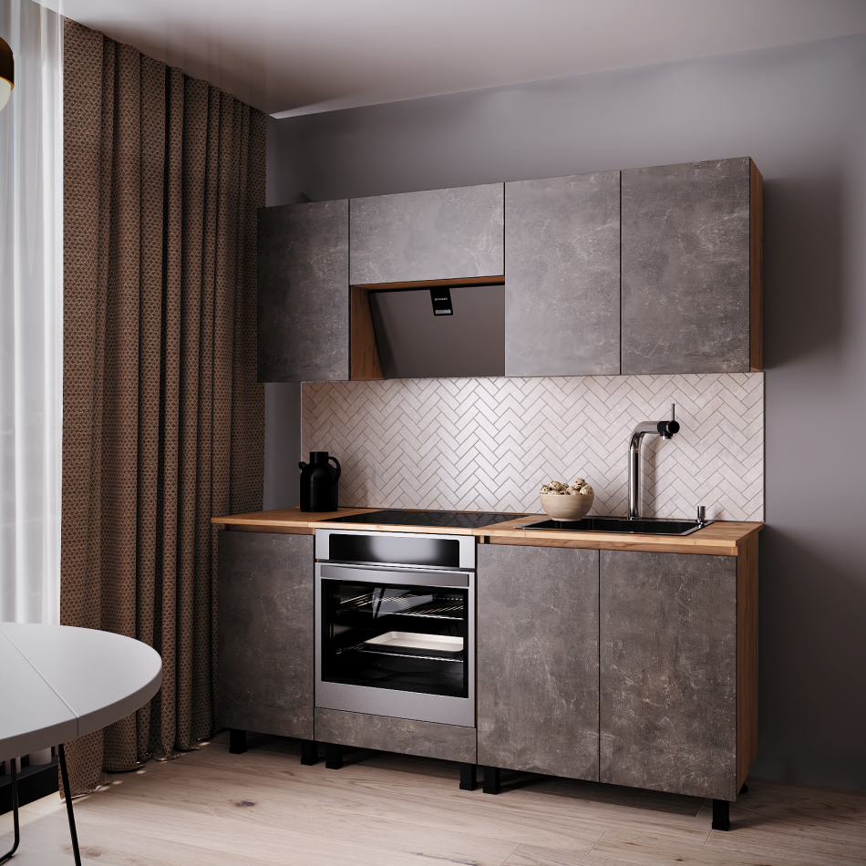 Кухня НАЙС 1,80 м (без столешницы) Кухня НАЙС 1,80 м (без столешницы)