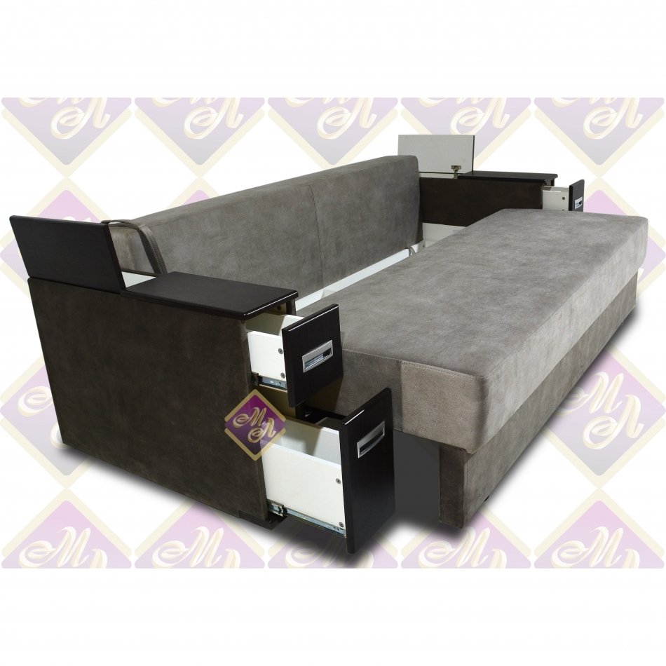 Кровать ЕВРОСОФА 7/3 (бок фасад с МДФ-ТФК) К-1