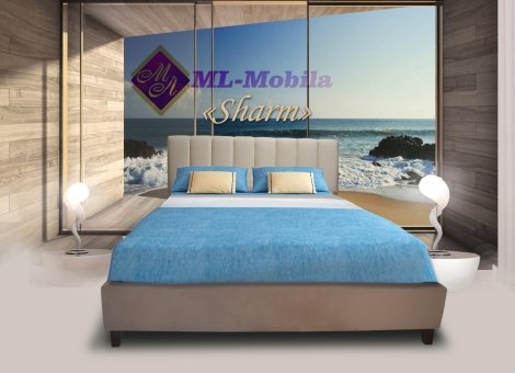 Кровать  ШАРМ + дно ЛДСП+ под мех(временно снято)